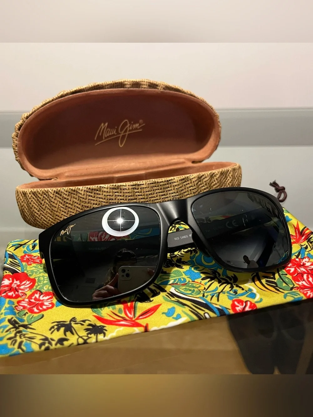 Maui Jim | Matte Black Polarized Sunglasses